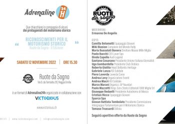 Victorious organizza la seconda edizione dell’evento “Riconoscimenti Ruote da Sogno per il Motorismo Storico 2022”