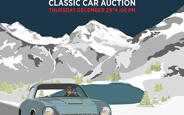 Il 29 Dicembre torna la Gstaad Classic Cars Auction